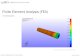 Finite Element Analysis (FEA) - Indiana University …g563/Lectures/Finite Element Analysis.pdf · Illustration from LUSAS engineering analysis software, ... Finite element strategy