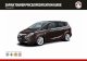 ZAFIRA TOURER PRICE/SPECIFICATION GUIDE -   TOURER PRICE/SPECIFICATION GUIDE 17 December 2013. 2 ... List price for tax purposes (P11D value) 22545.00 Car benefit charge 2013-14