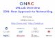 ON.Lab Overview SDN: New Approach to Networking 2012... · ON.Lab Overview SDN: New Approach to Networking ... Tools Test Suite oftrace Measurement tools Mininet ... OpenStack SDN