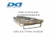 AIR COOLED CONDENSERS - Precision air control … COOLED CONDENSERS SELECTION GUIDE 2 TABLE OF CONTENTS DARC - Standard outdoor condenser general description .....3 ...