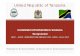 United Republic of Tanzania - Ministry of Foreign · PDF fileUnited Republic of Tanzania ... Tanzania Investment Centre, Tanzania National Development ... other cargo handling institutions