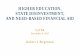 HIGHER EDUCATION, STATE DISINVESTMENT, AND · PDF fileSTATE DISINVESTMENT, AND NEED-BASED FINANCIAL AID Cal ‘68 December 9, 2017. Robert J. Birgeneau. State disinvestment is putting