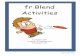fr Blend Activities - to Blend Set.pdffr Blend Activities by Cherry Carl Artwork: ... Children may dictate picture labels to the teacher/aide or make attempts to write their own