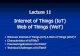 Internet of Things (IoT) Web of Things (WoT)cis.k.hosei.ac.jp/~jianhua/course/ubi/ 11 Internet of Things (IoT) Web of Things (WoT) What are Internet of Things (IoT) & Web of Things