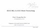 IEEE 802.11s ESS Mesh Networking - krnet.or.krB0... · BSS IBSS ESS DS #6 IEEE 802.11 WLAN Mesh – “802.11s ... The one from Wi-Mesh Alliance, lead by Nortel Networks, Philips,