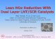 Lean NOx Reduction with Dual Layer LNT/SCR   NOx Reduction With Dual Layer LNT/SCR Catalysts 1 Mike Harold, ... NSR/SCR Technology NSR ... bottom layer ; 27 ;