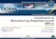 Introduction to Manufacturing Readiness Levels (MRLs) · Introduction to Manufacturing Readiness Levels ... involving technology, ... the use of manufacturing readiness levels (MRLs)