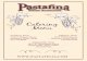 Catering Menu - Pastafina Menu.pdf ·  Catering Menu Granbury, Texas 1106 S. Morgan Street Granbury, Texas 76048 817-279-8669 Cleburne, Texas 1670 W. …