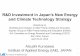 R&D Investment in Japan’s New Energy · PDF fileR&D Investment in Japan’s New Energy ... - finance, standard . ... (Energy-Saving Cement) Next-Generation Automobiles