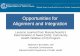 Opportunities for Alignment and Integration for Alignment and Integration Lessons Learned from Massachusetts's Determination of Need (DoN), Community Health Initiative (CHI) Program