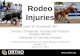 Rodeo Injuries - Denver,   Injuries Jason W. Stoneback, MD ... Riding •Bareback Riding •Bull Riding .   ... Bareback Riding Injuries