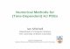 Numerical Methods for (Time-Dependent) HJ PDEs ·  · 2012-12-06Numerical Methods for (Time-Dependent) HJ PDEs Ian Mitchell Department of Computer Science The University of British
