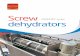 Screw dehydrators - Ekoton€¦ · Screw dehydrators EKOTON INDUSTRIAL GROUP EKOTON Industrial Group is a leading manufacturer of equipment for wastewa-ter treatment. EKOTON Industrial