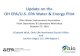 Update on the OH EPA/U.S. EPA Water & Energy Pilot001).pdfOH EPA/U.S. EPA Water & Energy Pilot ... • Energy Use Assessment Tool • Evaluation of Energy Conservation Measures for