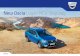 New Dacia Logan MCV Stepway - Renault · PDF fileSafety • 3 X 3- point rear seatbelts • Anti-lock braking system (ABS) and Emergency Brake Assist (EBA) ... • 60/40 split folding