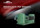 Desiccant Air Dryers - Ingersoll Rand Products · 4 5 Heatless Dryers The simplest approach – the Heatless dryer – diverts a portion of the dried compressed air through the off-line