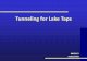 Tunneling for Lake Taps - Tunneling Short Course · PDF fileBRIERLEY ASSOCIATES Agenda 1. Basic Tunneling – Soft Ground Tunneling – Hard Rock Tunneling – Machine Selection 2.
