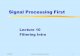 Signal Processing First - CmpE WEB 362...  Signal Processing First ... PROCESSING ALGORITHMS SOFTWARE
