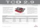 TCD 2 - MinnParfiles.minnpar.com/partbooks/DEUTZ ENGINES/DEUTZ TCD 2.9 ENGIN… · TCD 2.9 For narrow-track tractors 63 - 77 kW|84 - 103 hp at 2200 min-1|rpm EU Stage IIIB ... 221