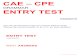 CAE CPE ENTRY TEST - English Study Klevan School #1english-study.at.ua/tests_online/CAE-CPE_ENTRY/CAE... 