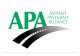 Asphalt Institute National Asphalt Pavement Association ... Industry Coalition â€“ Asphalt Institute