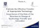 Promote the Effective Transfer of Appropriate Technology ... · Director: Technology Transfer Office 27 Sep – 02 Oct 2014 Promote the Effective Transfer of Appropriate Technology: