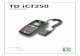 TD iCT250 - TD Canada Trust · About the TD iCT250 1 - 1 - Welcome to TD Merchant Solutions This is a new and exciting product that offers new functionality for you, the merchant.