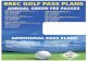 BREC GOLF PASS .BREC GOLF PASS PLANS ANNUAL GREEN FEE PASSES ADDITIONAL PASS PLANS INDIVIDUAL ANNUAL