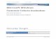 Microsoft Windows Common Criteria Evaluation · Windows 7 and Server 2008 R2 Security Target ... Microsoft Windows Common Criteria Evaluation Microsoft Windows 7 Microsoft Windows