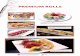 PREMIUM ROLLS - Shogun Restaurant Teppanyaki Steak, Sushi ... · PREMIUM ROLLS SPICY LOBSTER ROLL 12 Asparagus Tempura, Avocado, Spicy Slipper Lobster, Kani-Kama Crab & Crawfish Inside,