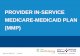 PROVIDER IN-SERVICE MEDICARE-MEDICAID PLAN (MMP) - Cigna .PROVIDER IN-SERVICE MEDICARE-MEDICAID PLAN