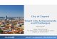 City of Zagreb Smart City Achievements and Challenges · m – ZIPP – mobile version Data about: Public administration, Services - education, health, enviroment, communal, sports,