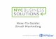 How-To Guide: Email Marketing - Welcome to NYC. business...آ  Email Marketing Advanced Email Marketing