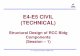 EE44-E5 CIVIL E5 CIVIL (TECHNICAL)210.212.144.213/course_material/e4e5/civil/PPT/Ch1a-E4 E5 civil...• IS 13920: 1993 – Ductile detailing of reinforced concrete structure subject
