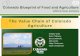 The Value Chain of Colorado Agriculture ... 2017 update of . The Value Chain of Colorado Agriculture. A comprehensive foundation of data on the size and structure of Colorado’s ag