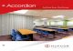 Accordion - hufcor.com · as room dividers, accordion walls and concertina doors, accordion doors are an ideal sight and sound barrier for interiors that require frequent flexibility