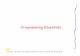 Programming Essentials - · PDF file 2009-10-07 · ^ Beginning of the target string only (e g Beginning of the target string only (e.g., “^a”)) $ End of the target string only