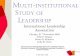 Multi-Institutional Study of Leadershipnoitaz Oinacgrif•Sicep Involvement • Breadth of Organization Involvement • General Student Involvement • Community Involvement • Faculty,