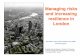 Managing risks and increasing resilience in London ... Managing risks and increasing resilience in London