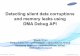 Detecting silent data corruptions and memory leaks using ... This talk will share the results of the