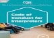 Code of Conduct for Interpreters - CGVS 3 cgrs | code of conduct for interpreters code of conduct for