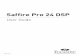 Saffire Pro 24 DSP - Focusrite · PDF file Thank you for purchasing Saffire PRO 24 DSP, one in a family of Focusrite professional multi-channel Firewire interfaces featuring high quality