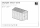 [Skylight' Shed 6x1 0 It is required to complete this stage in order for your warranty to be valid