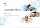 CAE INVESTOR DAY ... CAE INVESTOR DAY CAE Inc. Proprietary Information and/or Confidential 6 CAE has