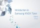 Introduction to Samsung KNOX Tizen ... an enterprise to design applications so that Samsung mobile devices