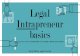 Legal Intrapreneur basics - Checklist Legal · Your business case is the trailer Your innovation idea is the movie 43 🎥 Movie trailer 💼 Business Case Field of reference Genre,