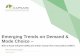 Emerging Trends on Demand & Mode Choice · PDF file Emerging Trends on Demand & Mode Choice ... Investment in national infrastructure and global connectivity (Belt & Road ... Advancement