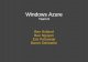 Windows Azure - seniord.ece.iastate.eduseniord.ece.iastate.edu/projects/archive/dec1009/docs/Session_1_Fi… · Windows Azure (Cloud hosting platform) is new and bugs need to be found