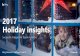 2017 Holiday insights - Microsoft · PDF file 2017 Holiday insights Successful strategies for digital marketers. Seasonality Optimal flighting Messaging and tools Strategy & tactics