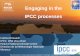 Engaging in the IPCC processes · Engaging in the IPCC processes Fatima Driouech IPCC WGI Vice-Chair Head of National Climate Centre Direction de la Météorologie Nationale Morocco.